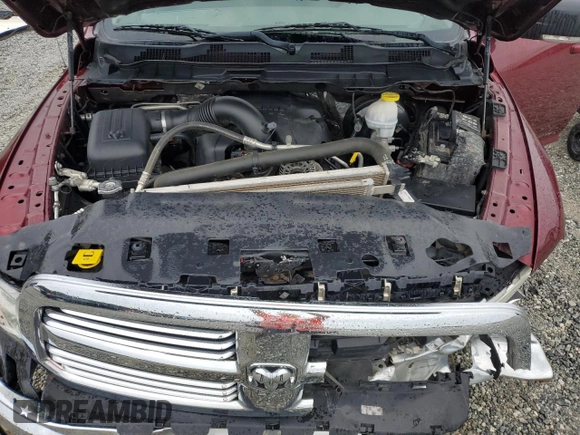 2019 Ram 1500 Big Horn z VIN 1C6RR7LT7KS632424, wystawiony jako Copart lot #58861105 z przebiegiem 82 390 mil mil oraz Czysty tytuł • Clean title. Historia ofert i sprzedaży dostępna na DreamBid. Obrazek 11.