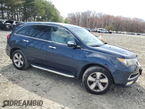 2012 Acura MDX Tech/Entertainment Pkg with VIN 2HNYD2H49CH513784, listed as a Copart auction lot 51459645 with 168,450 mi miles and Clean Title. Bid and sale history available at carsss.com. Image 4.
