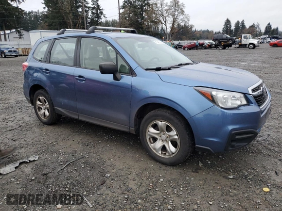 2017 Subaru Forester with VIN JF2SJAACXHG471100, listed as a Copart auction lot 81349614 with 82,864 mi miles and Salvage title. Bid and sale history available at DreamBid. Image 4.