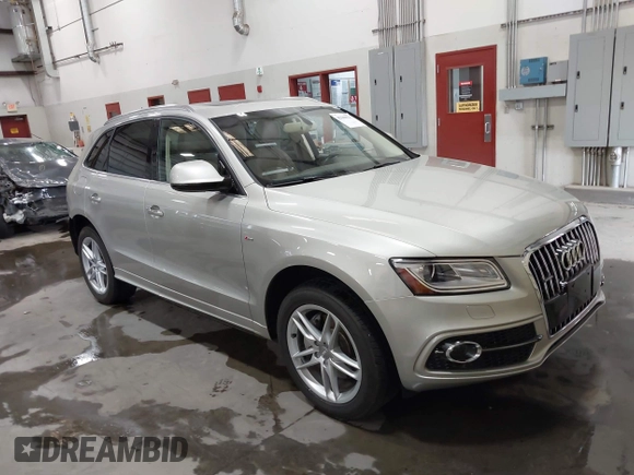 2015 Audi Q5 Premium Plus with VIN WA1DGAFP0FA096717, listed as a IAAI auction lot 42448127 with 50,501 mi miles and . Bid and sale history available at DreamBid. Image 1.