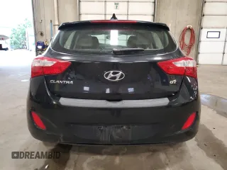 2013 Hyundai Elantra GT with VIN KMHD35LE2DU138100, listed as a Copart auction lot 55961344 with 79,144 mi miles and Salvage Title. Bid and sale history available at carsss.com. Image 6.