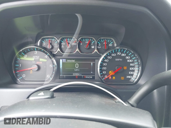 2016 Chevrolet Silverado 1500 LTZ with VIN 3GCUKSEC4GG234948, listed as a IAAI auction lot 41777669 with 22,864 mi miles and . Bid and sale history available at DreamBid. Image 7.