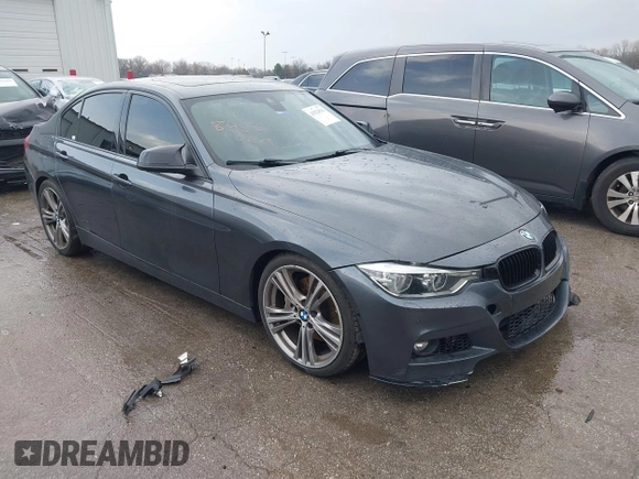 2016 BMW 3 Series 340i xDrive with VIN WBA8B7G57GNT95862, listed as a IAAI auction lot 41924936 with 117,570 mi miles and . Bid and sale history available at DreamBid. Image 1.