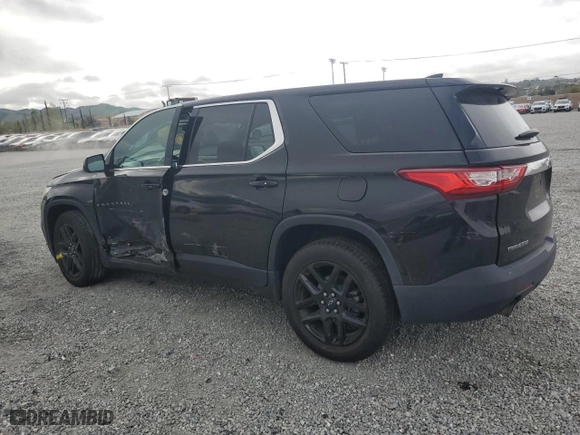 2019 Chevrolet Traverse LS with VIN 1GNERFKW2KJ285255, listed as a Copart auction lot 51008745 with 55,088 mi miles and Salvage Title. Bid and sale history available at carsss.com. Image 2.