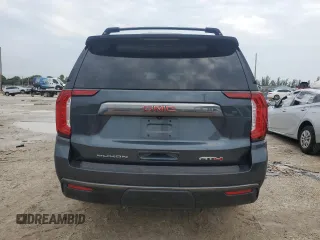 2021 GMC Yukon XL AT4 with VIN 1GKS2HKD4MR293229, listed as a Copart auction lot 66513544 with 89,303 mi miles and Salvage Title. Bid and sale history available at carsss.com. Image 6.