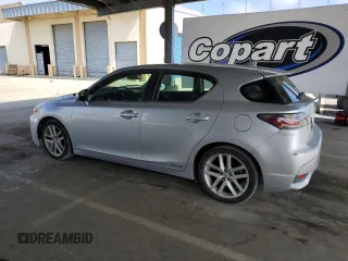2014 Lexus CT 200h with VIN JTHKD5BH2E2198930, listed as a Copart auction lot 55216645 with 129,280 mi miles and Clean Title. Bid and sale history available at DreamBid. Image 2.