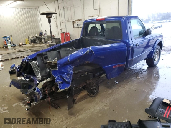 2003 Ford Ranger XL with VIN 1FTYR10U33TA36446, listed as a Copart auction lot 45892305 with 240,904 mi miles and Salvage Title. Bid and sale history available at carsss.com. Image 3.