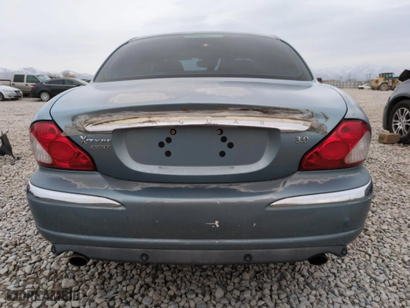 2005 Jaguar X-Type 3.0L with VIN SAJWA51CX5WE34254, listed as a Copart auction lot 43550235 with NaN miles and Salvage Title. Bid and sale history available at carsss.com. Image 6.