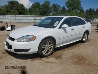 2014 Chevrolet Impala LTZ with VIN 2G1WC5E30E1189870, listed as a Copart auction lot 61856245 with 141,974 mi miles and Salvage title. Bid and sale history available at DreamBid. Image 1.