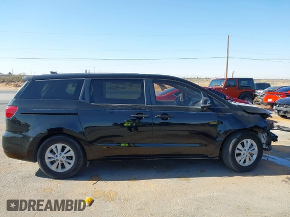 2017 Kia Sedona LX with VIN KNDMB5C19H6242338, listed as a IAAI auction lot 41916438 with 77,404 mi miles and . Bid and sale history available at DreamBid. Image 13.