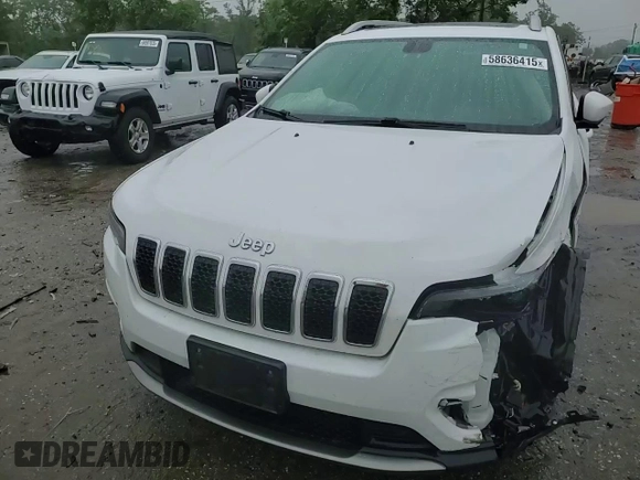 2019 Jeep Cherokee Limited z VIN 1C4PJMDXXKD409564, wystawiony jako Copart lot #60893225 z przebiegiem 128 674 mil mil oraz Szkoda całkowita • Salvage title. Historia ofert i sprzedaży dostępna na DreamBid. Obrazek 14.