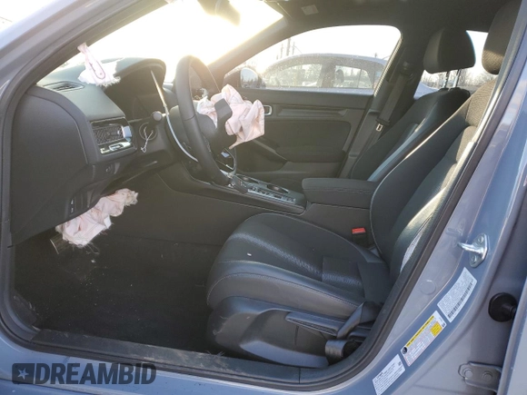 2024 Honda Civic Sedan Sport with VIN 2HGFE2F50RH526455, listed as a Copart auction lot 43948805 with 10,820 mi miles and Salvage Title. Bid and sale history available at carsss.com. Image 7.