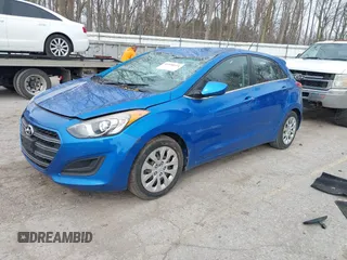 2017 Hyundai Elantra GT with VIN KMHD35LH3HU351962, listed as a IAAI auction lot 41938974 with 114,178 mi miles. Bid and sale history available at carsss.com. Image 2.