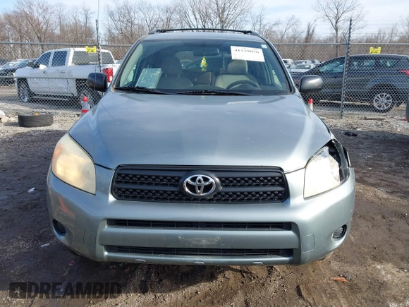 2006 Toyota RAV4 with VIN JTMBD35V365012898, listed as a IAAI auction lot 41539056 with 188,756 mi miles. Bid and sale history available at carsss.com. Image 12.
