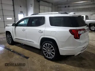 2022 GMC Acadia Denali with VIN 1GKKNXLS7NZ148864, listed as a Copart auction lot 42420035 with 25,921 mi miles and Salvage title. Bid and sale history available at DreamBid. Image 2.