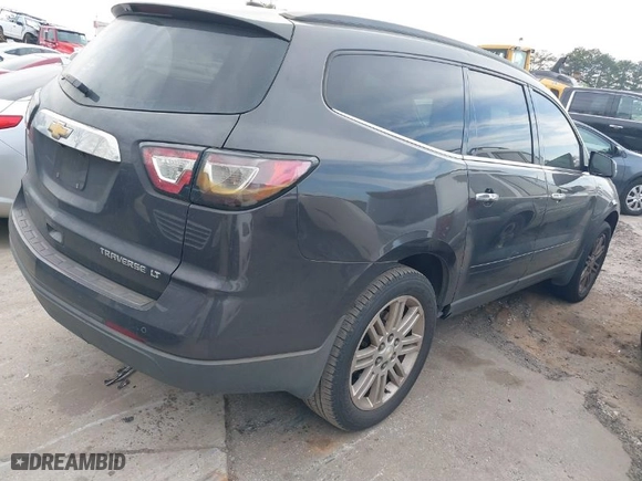 2015 Chevrolet Traverse LT with VIN 1GNKRGKD9FJ337445, listed as a IAAI auction lot 41662804 with 192,924 mi miles. Bid and sale history available at carsss.com. Image 4.
