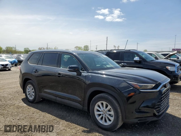 2024 Toyota Highlander XLE z VIN 5TDAAAB56RS005584, wystawiony jako Copart lot #55266455 z przebiegiem 3 809 mil mil oraz Czysty tytuł • Clean title. Historia ofert i sprzedaży dostępna na DreamBid. Obrazek 4.