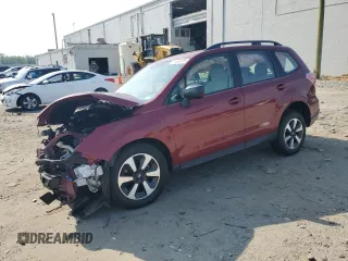 2018 Subaru Forester with VIN JF2SJABC9JH495550, listed as a Copart auction lot 60464915 with 20,459 mi miles and Salvage title. Bid and sale history available at DreamBid. Image 1.