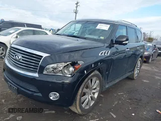 2013 Infiniti QX56 with VIN JN8AZ2NC8D9330158, listed as a IAAI auction lot 41612916 with 124,346 mi miles and . Bid and sale history available at DreamBid. Image 17.