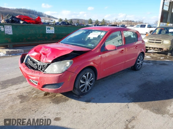 2008 Saturn Astra XE z VIN W08AR671885100219, wystawiony jako IAAI lot #41590614 z przebiegiem 138 083 mil mil oraz . Historia ofert i sprzedaży dostępna na DreamBid. Obrazek 2.