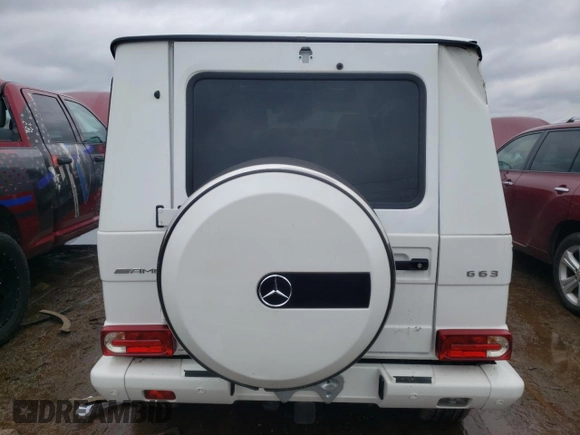 2017 Mercedes-Benz G-Class AMG G 63 with VIN WDCYC7DF6HX273961, listed as a Copart auction lot 40363094 with 61,309 mi miles. Bid and sale history available at carsss.com. Image 6.