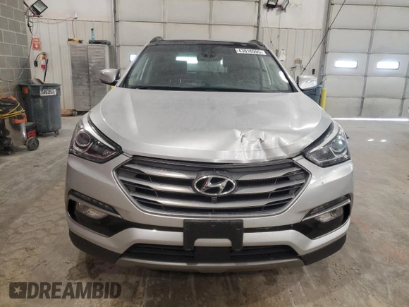 2018 Hyundai Santa Fe Ultimate with VIN 5XYZW4LA5JG528372, listed as a Copart auction lot 43016995 with 95,832 mi miles and Salvage title. Bid and sale history available at DreamBid. Image 5.