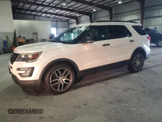 2017 Ford Explorer Sport z VIN 1FM5K8GT2HGC28191, wystawiony jako Copart lot #64469575 z przebiegiem 109 738 mil mil oraz Szkoda całkowita • Salvage title. Historia ofert i sprzedaży dostępna na DreamBid. Obrazek 1.