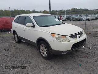 2008 Hyundai Veracruz GLS with VIN KM8NU13C98U058338, listed as a IAAI auction lot 41911967 with 144,604 mi miles and . Bid and sale history available at DreamBid. Image 1.