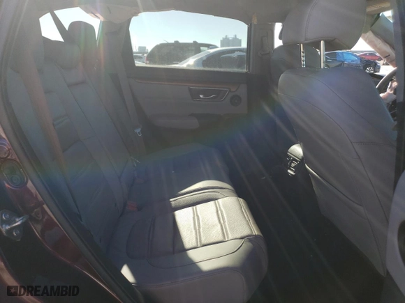 2018 Honda CR-V EX-L with VIN 7FARW1H85JE038370, listed as a Copart auction lot 46928595 with 67,276 mi miles and Salvage Title. Bid and sale history available at carsss.com. Image 12.