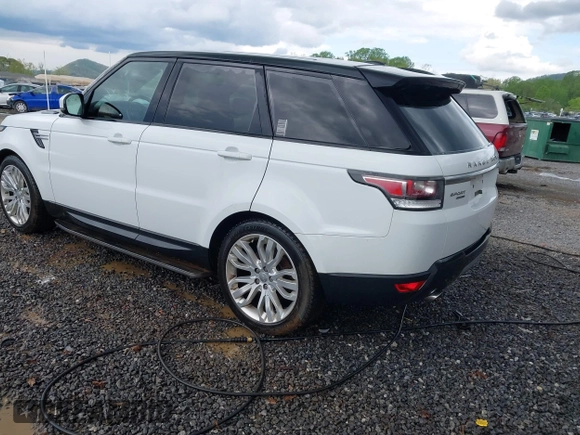 2014 Land Rover Range Rover Sport HSE with VIN SALWR2WF8EA396812, listed as a IAAI auction lot 41863798 with 102,216 mi miles and . Bid and sale history available at DreamBid. Image 3.