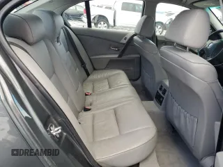 2006 BMW 5 Series 530xi with VIN WBANF73526CG66448, listed as a Copart auction lot 44556285 with 147,438 mi miles and Salvage Title. Bid and sale history available at DreamBid. Image 10.