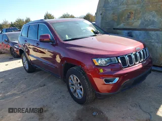 2021 Jeep Grand Cherokee Laredo E with VIN 1C4RJEAG3MC785745, listed as a IAAI auction lot 41498832 with 62,380 mi miles and . Bid and sale history available at DreamBid. Image 1.