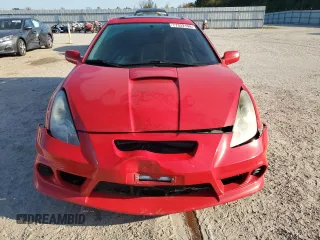 2003 Toyota Celica GT with VIN JTDDR32T430146700, listed as a Copart auction lot 77332194 with 141,164 mi miles and Salvage Title. Bid and sale history available at carsss.com. Image 5.