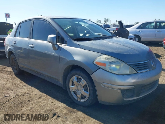 2007 Nissan Versa 1.8 SL with VIN 3N1BC11E37L432291, listed as a IAAI auction lot 41357144 with 136,039 mi miles. Bid and sale history available at carsss.com. Image 1.