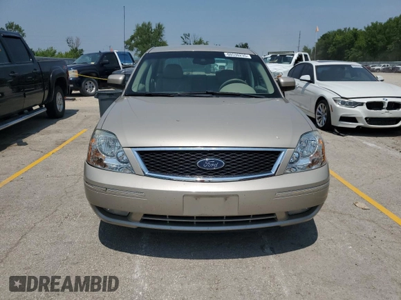 2005 Ford Five Hundred SEL with VIN 1FAFP24165G104114, listed as a Copart auction lot 60530235 with Not provided miles and Salvage title. Bid and sale history available at DreamBid. Image 5.