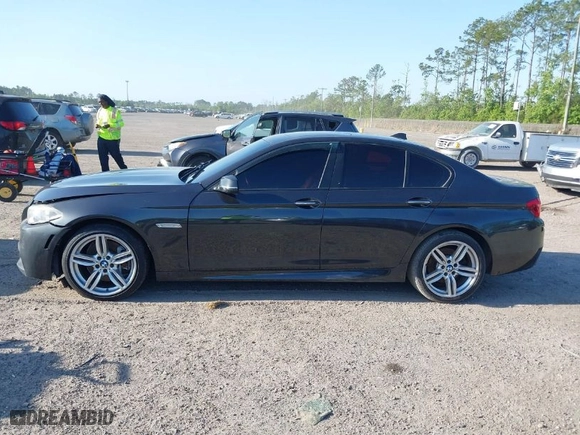 2014 BMW 5 Series 535i with VIN WBA5B1C54ED475113, listed as a IAAI auction lot 42077901 with 145,341 mi miles. Bid and sale history available at carsss.com. Image 14.