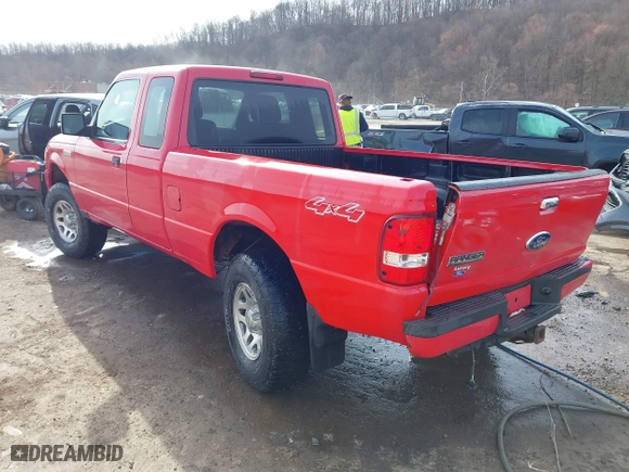 2011 Ford Ranger XLT with VIN 1FTLR4FE1BPA42023, listed as a IAAI auction lot 41812346 with 66,213 mi miles. Bid and sale history available at carsss.com. Image 3.
