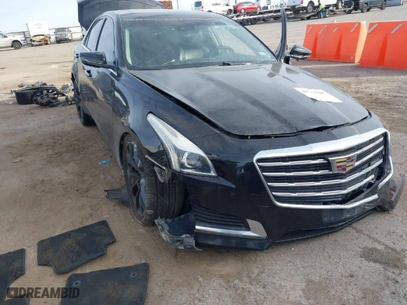 2018 Cadillac CTS Sedan Luxury RWD with VIN 1G6AR5SX3J0141554, listed as a IAAI auction lot 41134505 with 1 mi miles. Bid and sale history available at carsss.com. Image 6.