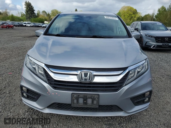 2018 Honda Odyssey EX-L z VIN 5FNRL6H72JB099281, wystawiony jako Copart lot #53515425 z przebiegiem 137 493 mil mil oraz Szkoda całkowita • Salvage title. Historia ofert i sprzedaży dostępna na DreamBid. Obrazek 5.