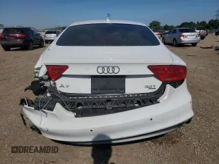 2012 Audi A7 Prestige with VIN WAU2GAFC9CN092578, listed as a Copart auction lot 58527965 with 139,673 mi miles and Salvage title. Bid and sale history available at DreamBid. Image 6.
