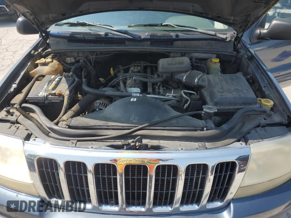2002 Jeep Grand Cherokee Laredo with VIN 1J4GW48S92C319161, listed as a Copart auction lot 59304035 with 257,907 mi miles and Salvage title. Bid and sale history available at DreamBid. Image 12.