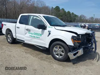 2024 Ford F-150 XLT with VIN 1FTEW3LP8RKE58028, listed as a IAAI auction lot 41805562 with 14,654 mi miles. Bid and sale history available at carsss.com. Image 1.
