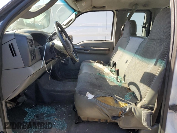 2004 Ford Super Duty F-250 XL with VIN 1FTNX20L14EB23953, listed as a Copart auction lot 75155324 with 140,379 mi miles and Salvage Title. Bid and sale history available at carsss.com. Image 7.