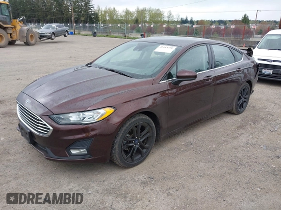 2019 Ford Fusion SE with VIN 3FA6P0HD0KR136232, listed as a IAAI auction lot 42015102 with 66,472 mi miles. Bid and sale history available at carsss.com. Image 2.