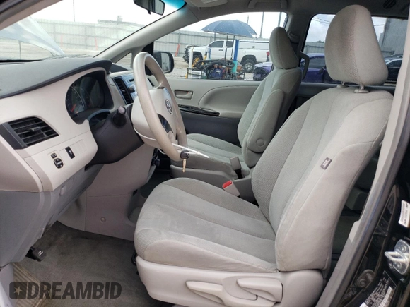 2014 Toyota Sienna L with VIN 5TDZK3DC3ES514520, listed as a Copart auction lot 52205295 with 71,402 mi miles and Salvage Title. Bid and sale history available at carsss.com. Image 7.