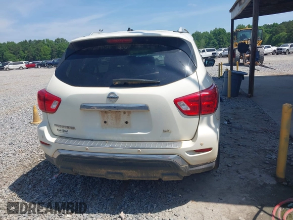 2017 Nissan Pathfinder SV z VIN 5N1DR2MNXHC622572, wystawiony jako IAAI lot #42144228 z przebiegiem 155 262 mil mil oraz . Historia ofert i sprzedaży dostępna na DreamBid. Obrazek 17.
