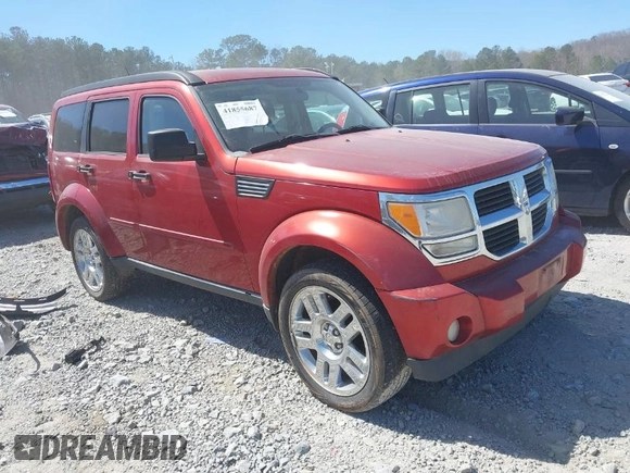 2010 Dodge Nitro SE with VIN 1D4PT2GK7AW142856, listed as a IAAI auction lot 41855687 with 197,248 mi miles. Bid and sale history available at carsss.com. Image 1.