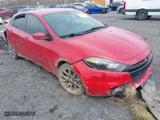 2014 Dodge Dart GT with VIN 1C3CDFEBXED871362, listed as a IAAI auction lot 41927980 with 132,098 mi miles. Bid and sale history available at carsss.com. Image 1.