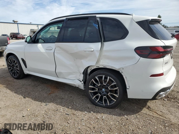2025 BMW X5 sDrive40i with VIN 5UX13EU02S9Z08286, listed as a Copart auction lot 43642755 with 0 mi miles and Salvage Title. Bid and sale history available at carsss.com. Image 2.