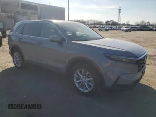2025 Honda CR-V EX-L with VIN 2HKRS4H70SH451199, listed as a Copart auction lot 48839745 with 4,123 mi miles and Salvage Title. Bid and sale history available at DreamBid. Image 4.